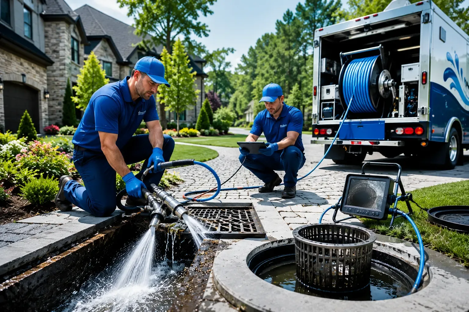Local outdoor drain cleaning professionals in Grethel, KY